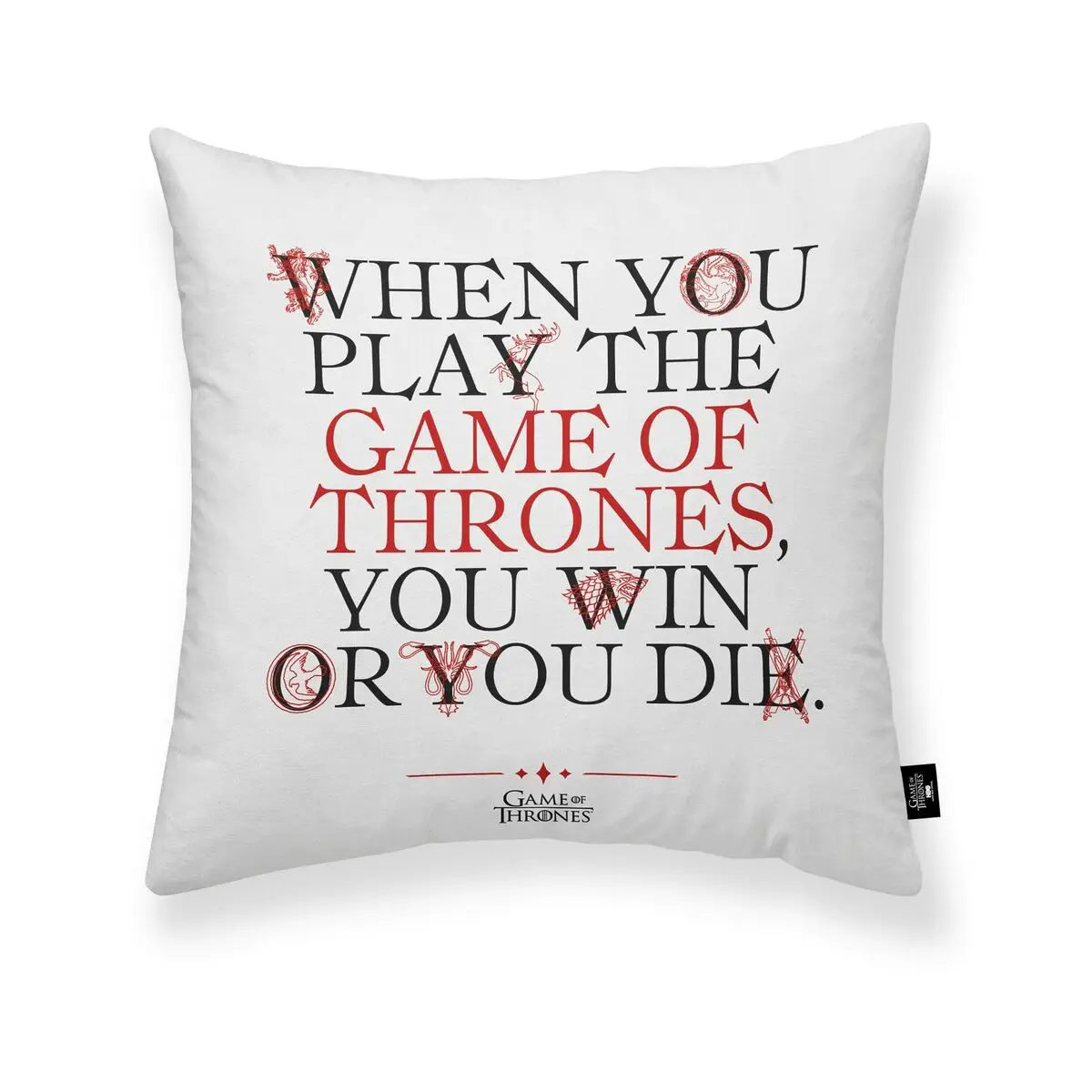 Fodera per cuscino Game of Thrones Play Got A 45 x 45 cm