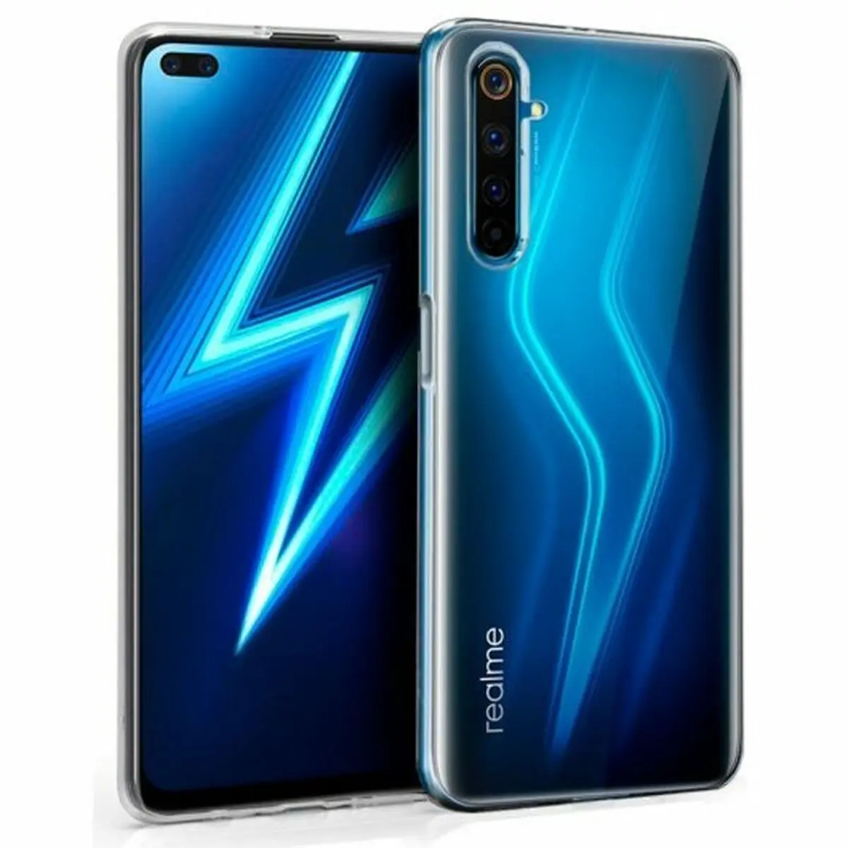 Custodia per Cellulare Cool Realme 6 Pro Trasparente Realme