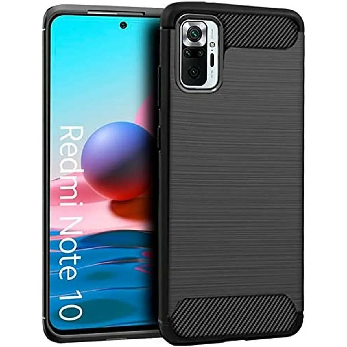 Custodia per Cellulare Cool Xiaomi Redmi Note 10 | Xiaomi Redmi Note 10S Nero Xiaomi