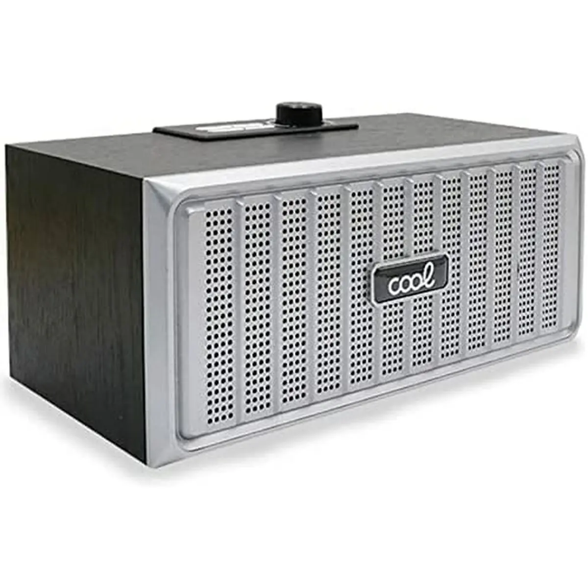 Altoparlante Bluetooth Portatile Cool Retro Argentato 20 W