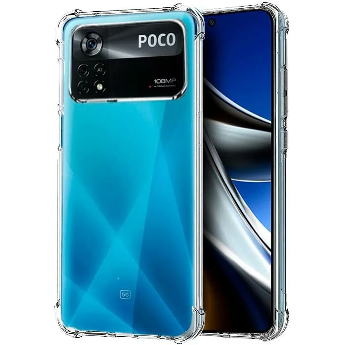 Custodia per Cellulare Cool POCO X4 Pro 5G Trasparente Poco X4 Pro 5G Xiaomi