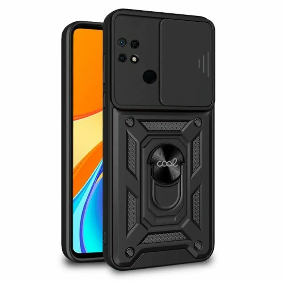 Custodia per Cellulare Cool Xiaomi Redmi 9C | Xiaomi Redmi 10A Nero Xiaomi