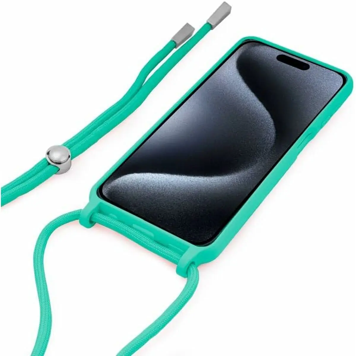 Custodia per Cellulare Cool iPhone 15 Pro Verde Apple