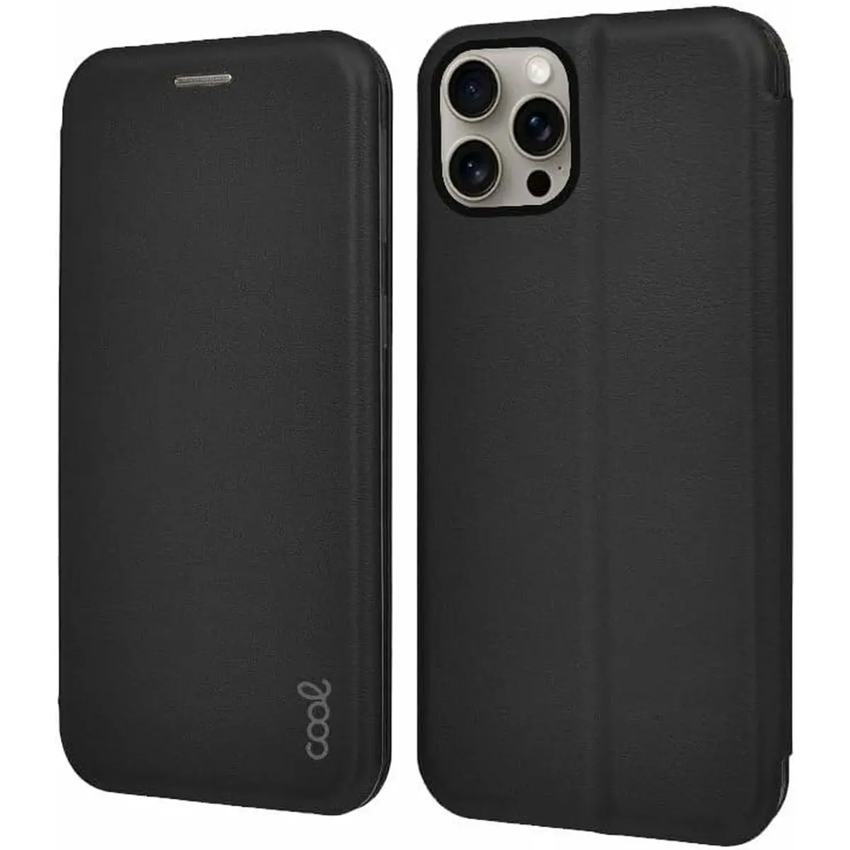 Custodia per Cellulare Cool iPhone 15 Pro Max Nero Apple