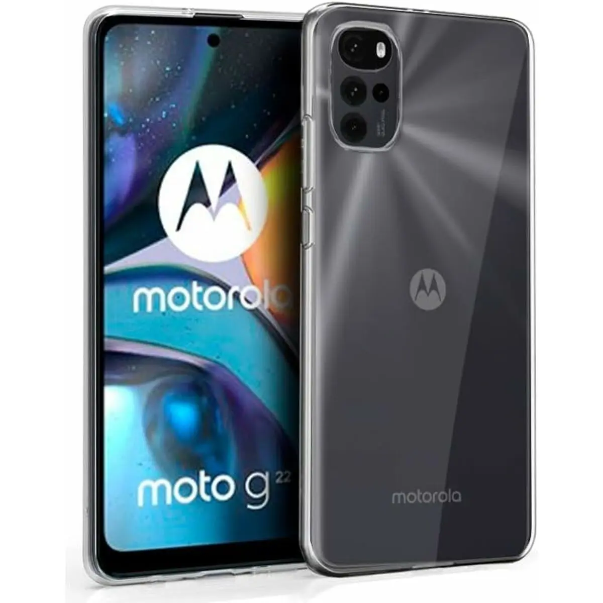 Custodia per Cellulare Cool Moto G22 Trasparente Motorola