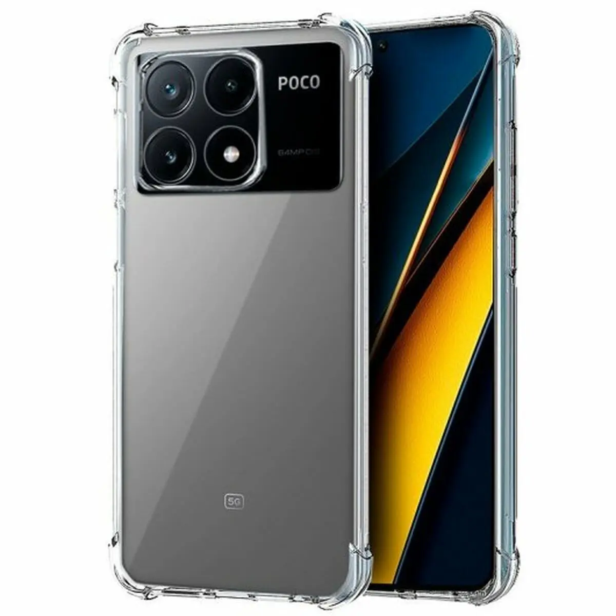 Custodia per Cellulare Cool POCO X6 Pro 5G Trasparente Xiaomi