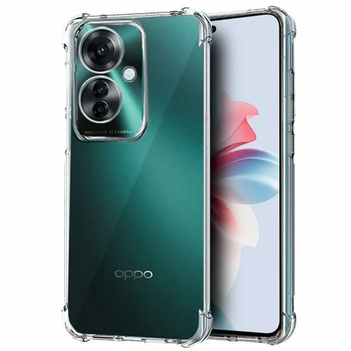 Custodia per Cellulare Cool OPPO Reno11 F 5G Trasparente OPPO