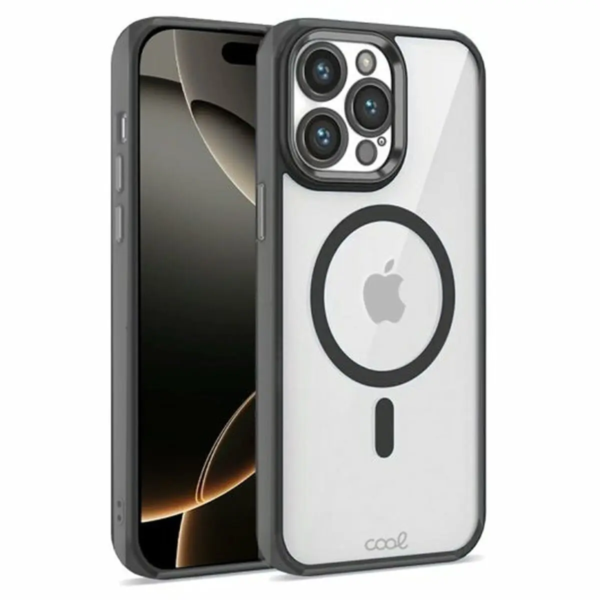 Custodia per Cellulare Cool iPhone 16 Pro Nero Apple