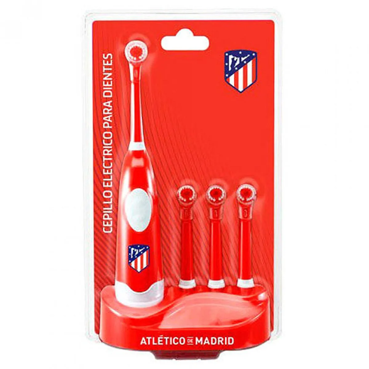 Spazzolino da Denti Elettrico + Ricambio Atlético Madrid 4908096 Rosso