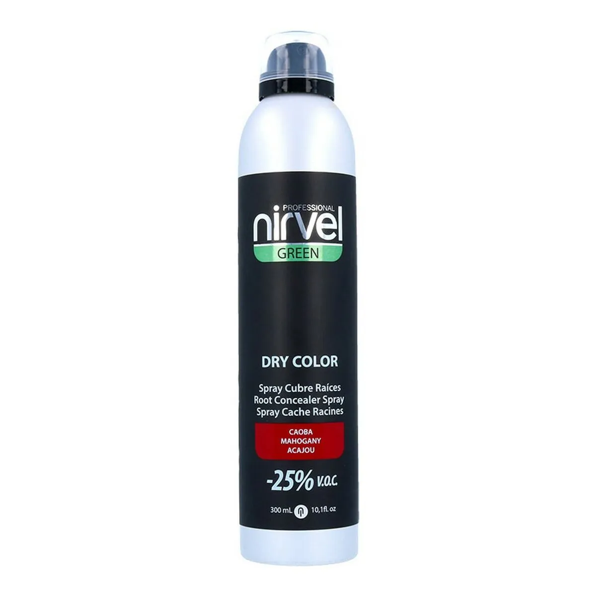 Spray Copri Capelli Brizzolati Green Dry Color Nirvel Green Dry Mogano (300 ml)