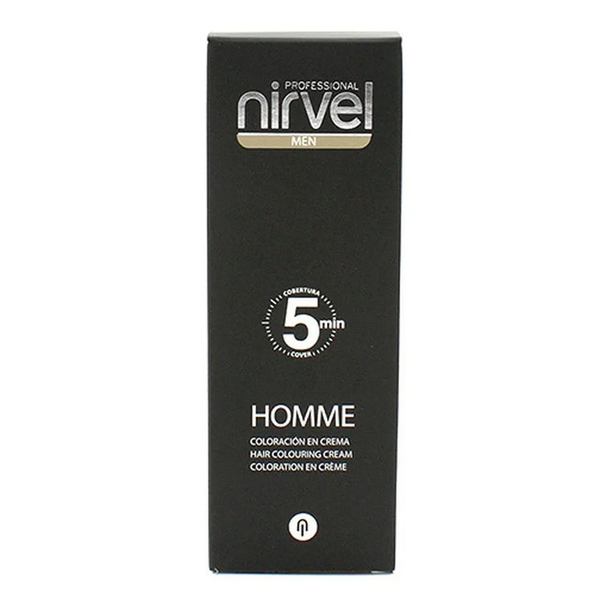 Tintura Senza Ammoniaca Men 5 Minutes Nirvel Men 5 Grigio scuro (30 ml)