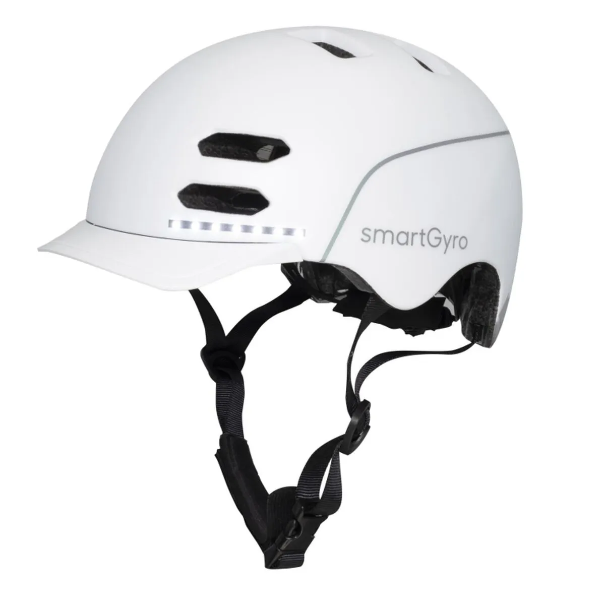 Casco da Ciclismo per Adulti Smartgyro SMART Bianco