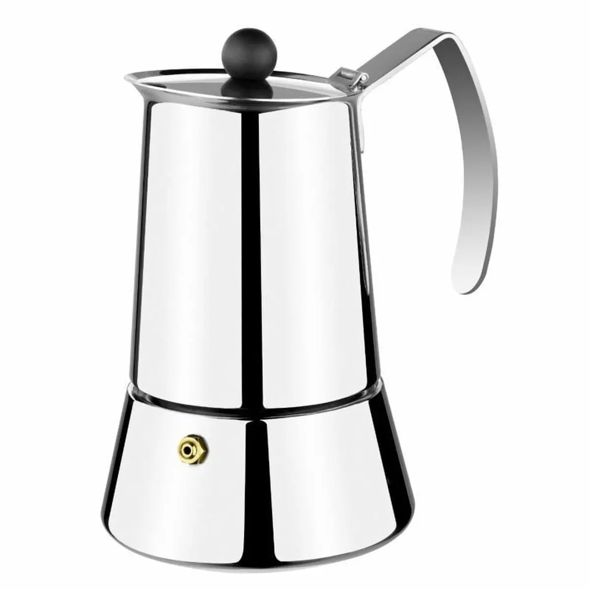 Cafettiera Italiana Monix M630004 Acciaio Argento 4 Tazze