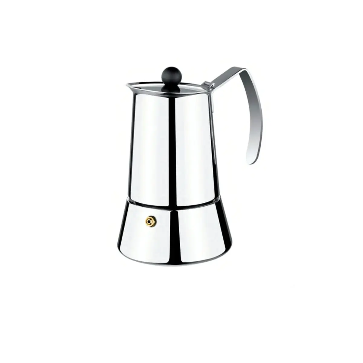 Cafettiera Italiana Monix M630006 Argento 6 Tazze Acciaio inossidabile