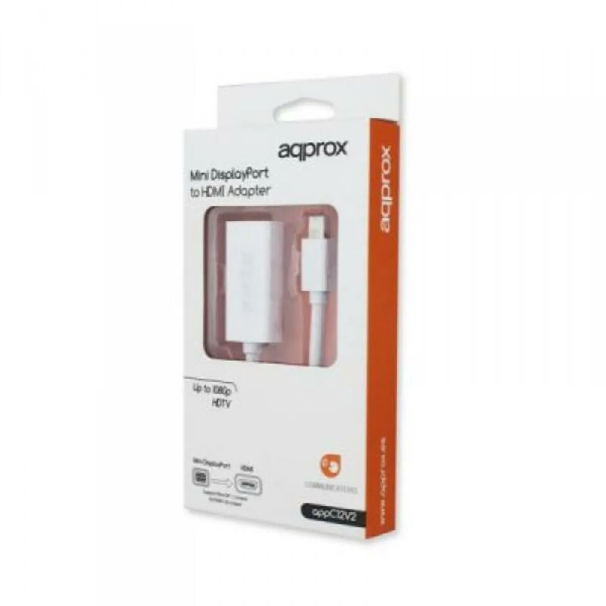 Adattatore Mini Display Port con HDMI approx! APPC12v2 Bianco