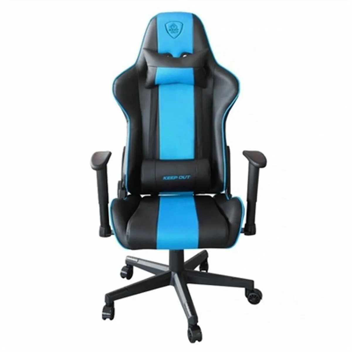 Sedia Gaming KEEP OUT XS PRO-RACING Azzurro