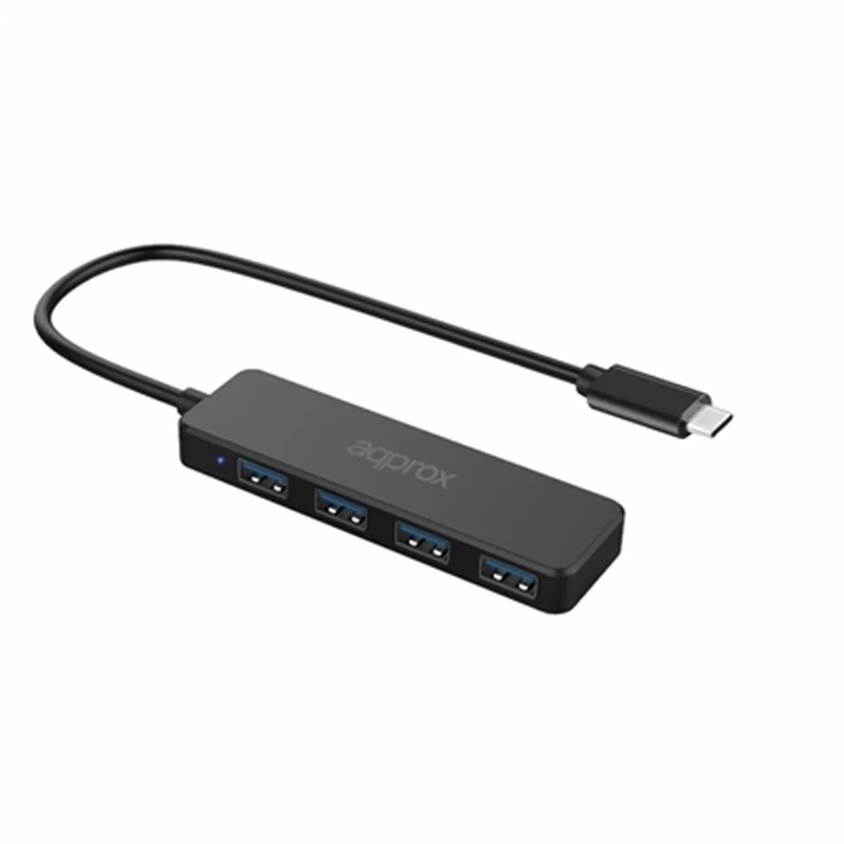 Hub USB approx! APPC54 Nero 5 Gbps