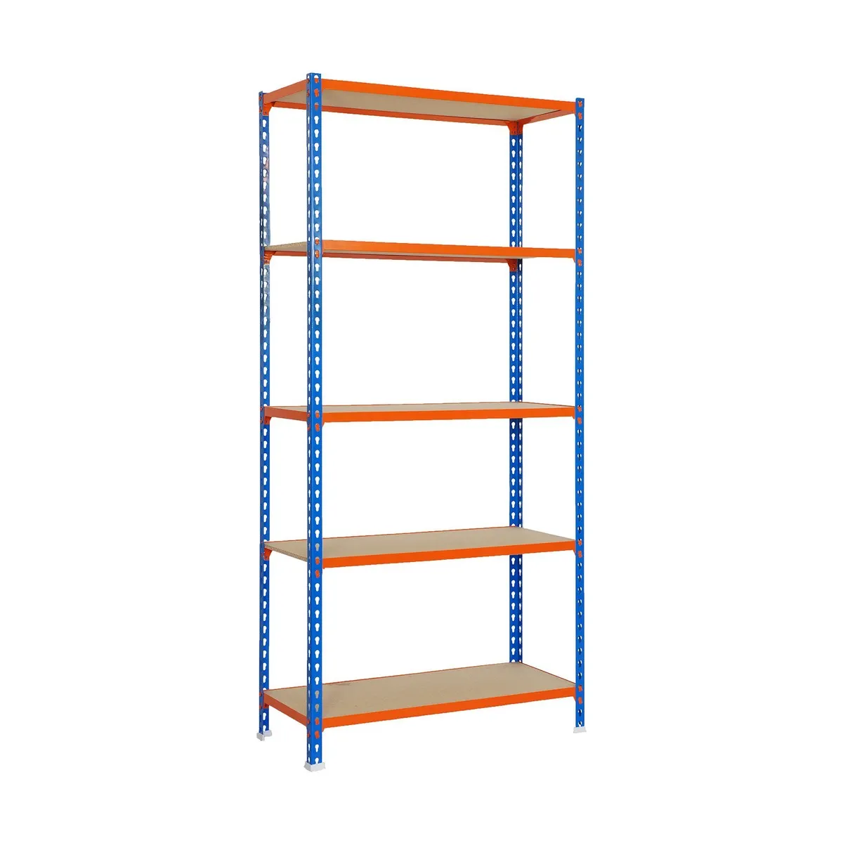 Scaffale Simon Rack Maderclick 5/400 750 kg Metallo 5 Mensole Truciolare (180 x 90 x 40 cm)