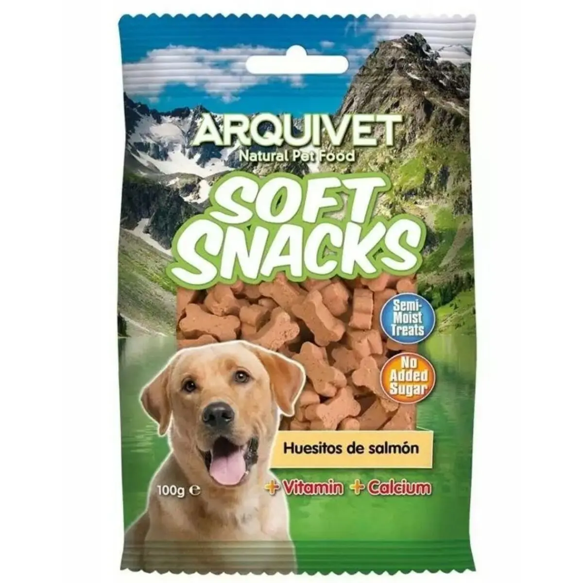 Snack per Cani Arquivet Soft Snacks Salmon Pesce 100 g