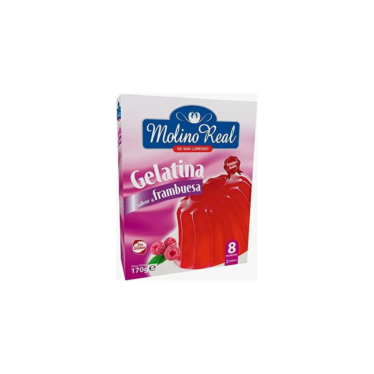 Gelatina Molino Real Fragola (2 x 85 g)