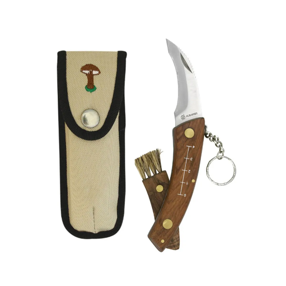 Coltello a serramanico Imex el Zorro Funghi Acciaio inossidabile 7,5 cm