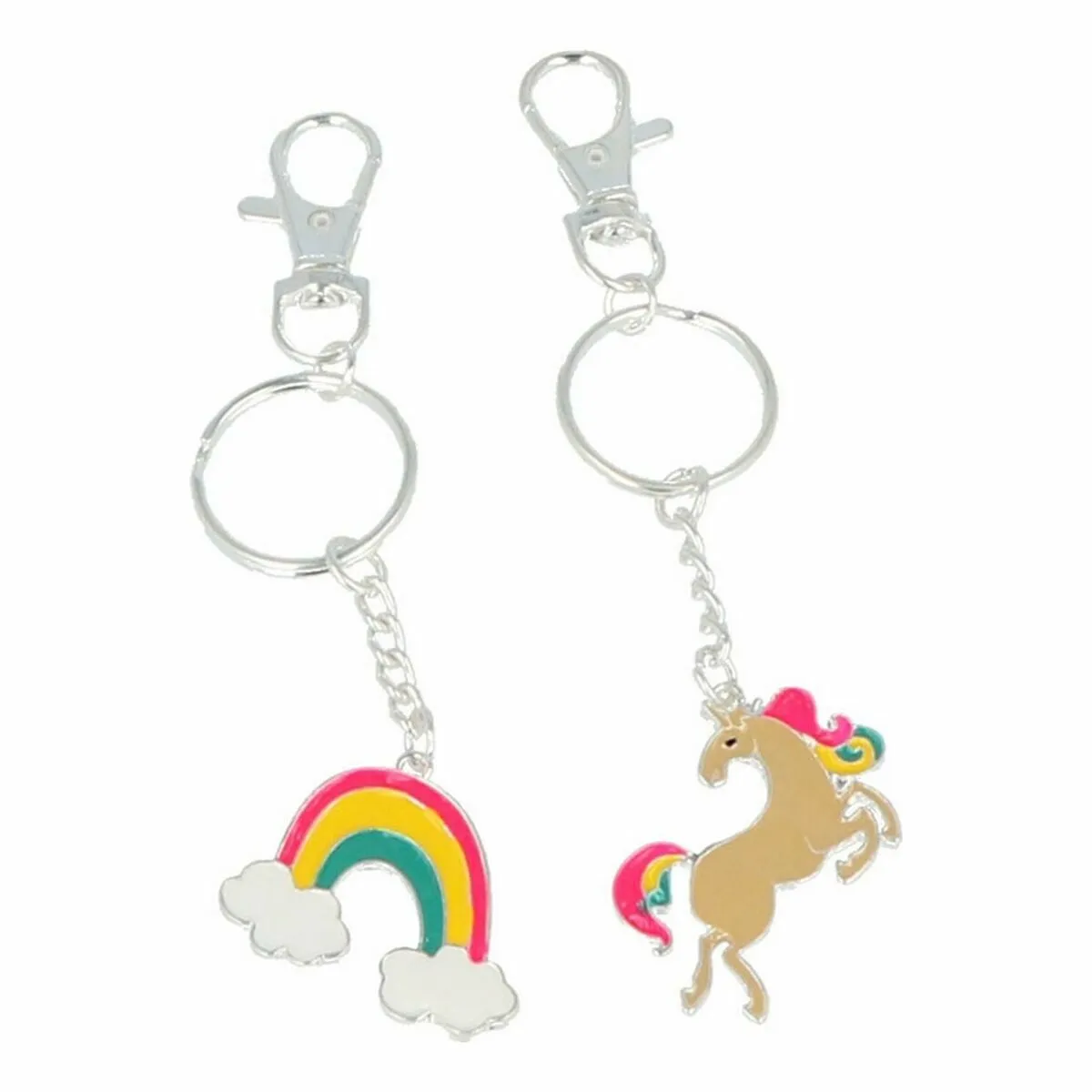 Portachiavi Inca Arcobaleno Unicorno (2 pcs)