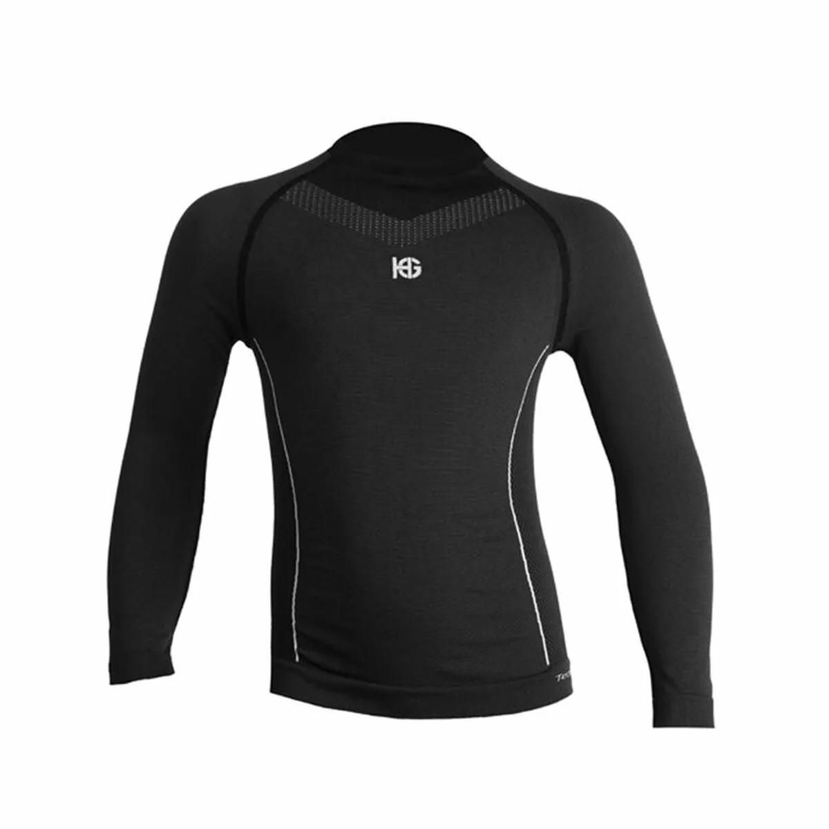 Maglia Termica da Bambini Sport Hg HG-8090 NG Nero