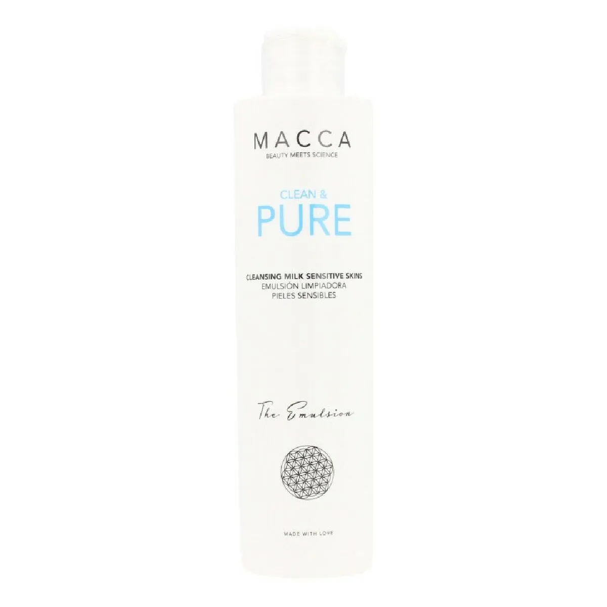 Latte Detergente Clean & Pure Macca Clean Pure 200 ml