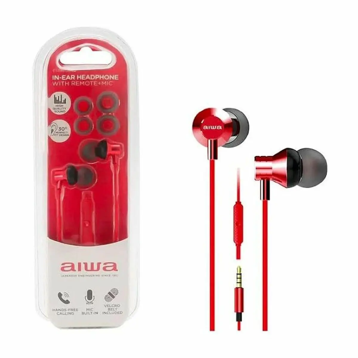 Auricolari Aiwa ESTM-50RD Rosso