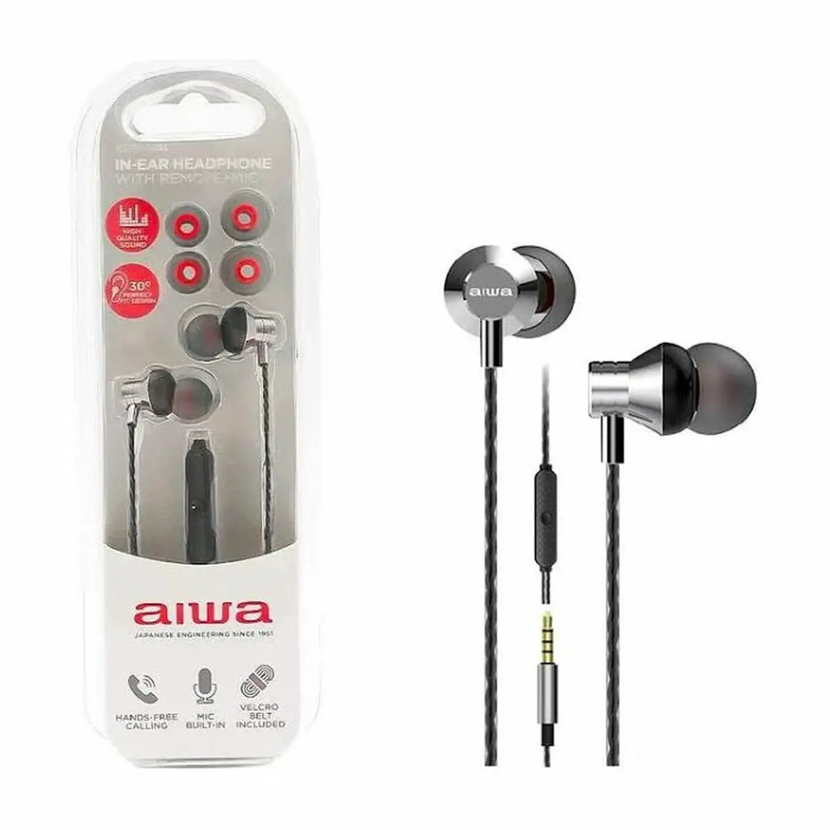 Auricolari Aiwa ESTM-50SL Argentato