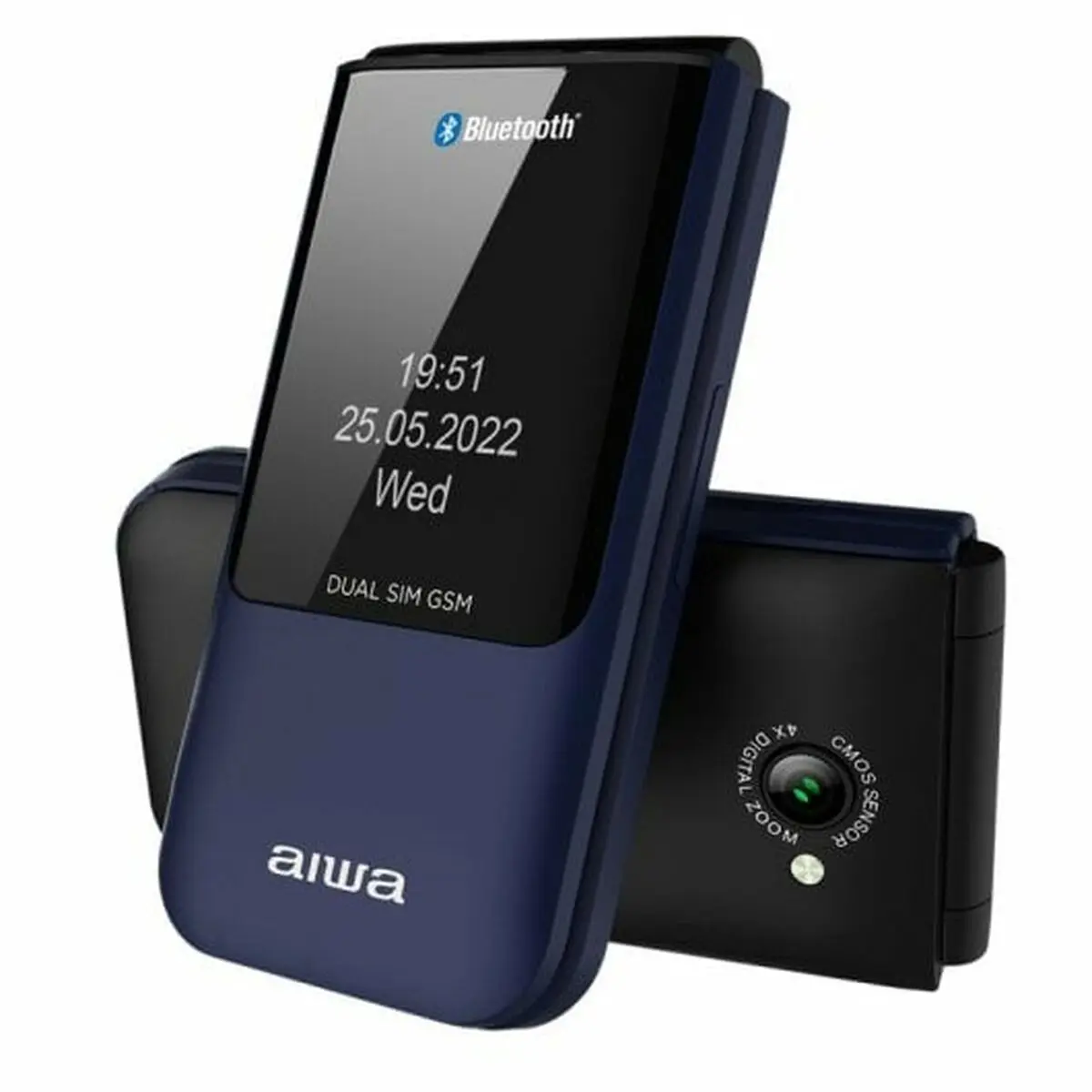 Smartphone Aiwa FP-24BL Azzurro Nero/Blu