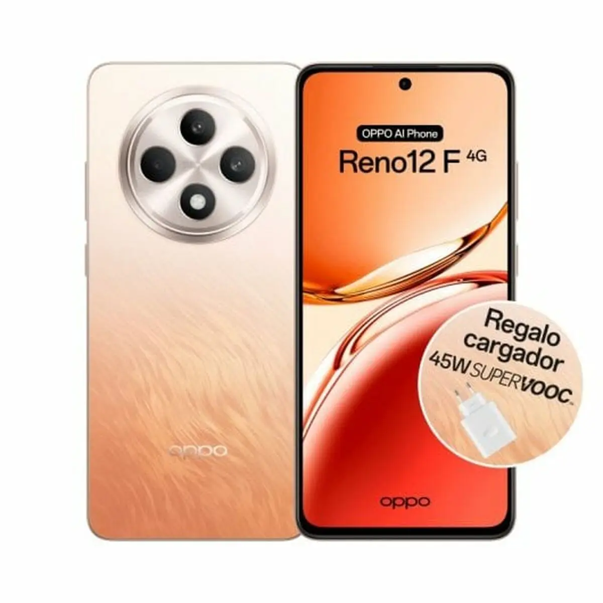 Smartphone Oppo OPPO Reno12 F 4G 6,7" Octa Core 8 GB RAM 256 GB 2 TB Arancio