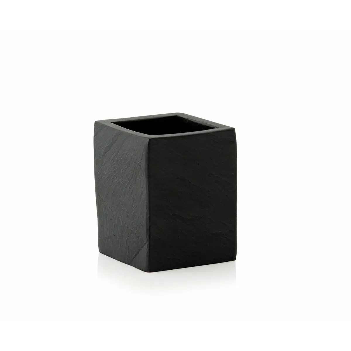 Portaspazzolini da Denti Alexandra House Living Nero Poliresina 7 x 9 x 7 cm