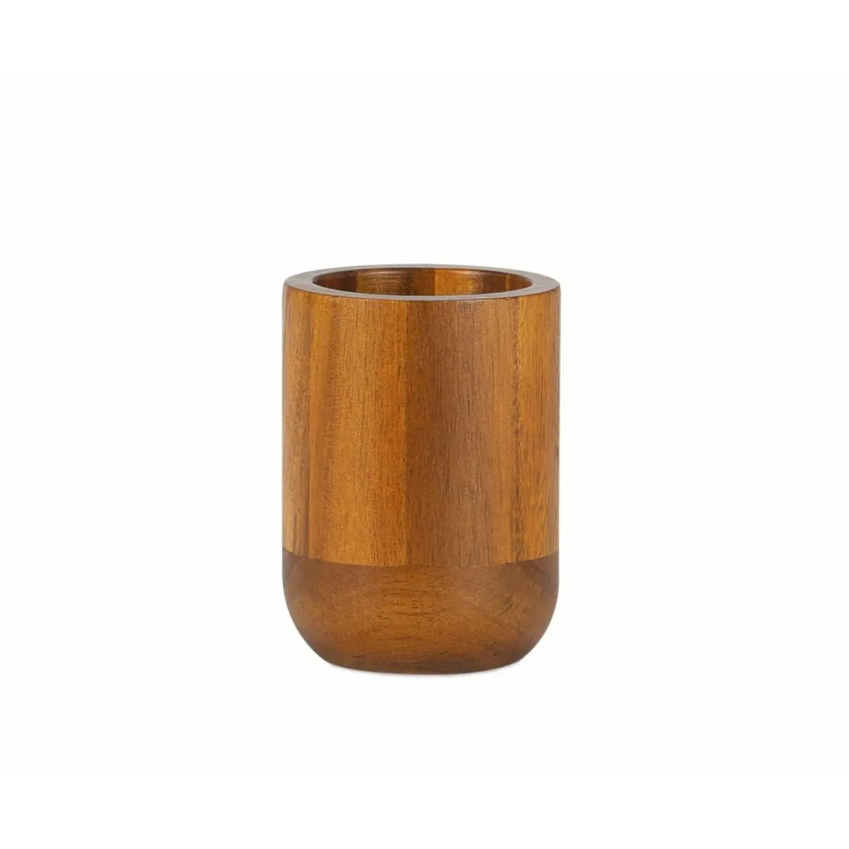 Portaspazzolini da Denti Alexandra House Living Marrone Legno 7 x 10 x 7 cm