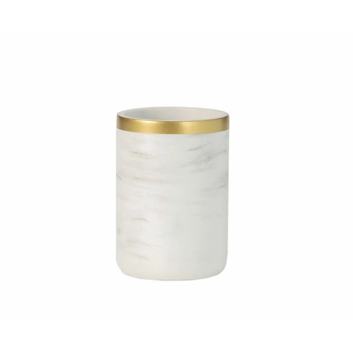 Portaspazzolini da Denti Alexandra House Living Bianco Poliresina 7 x 11 x 7 cm