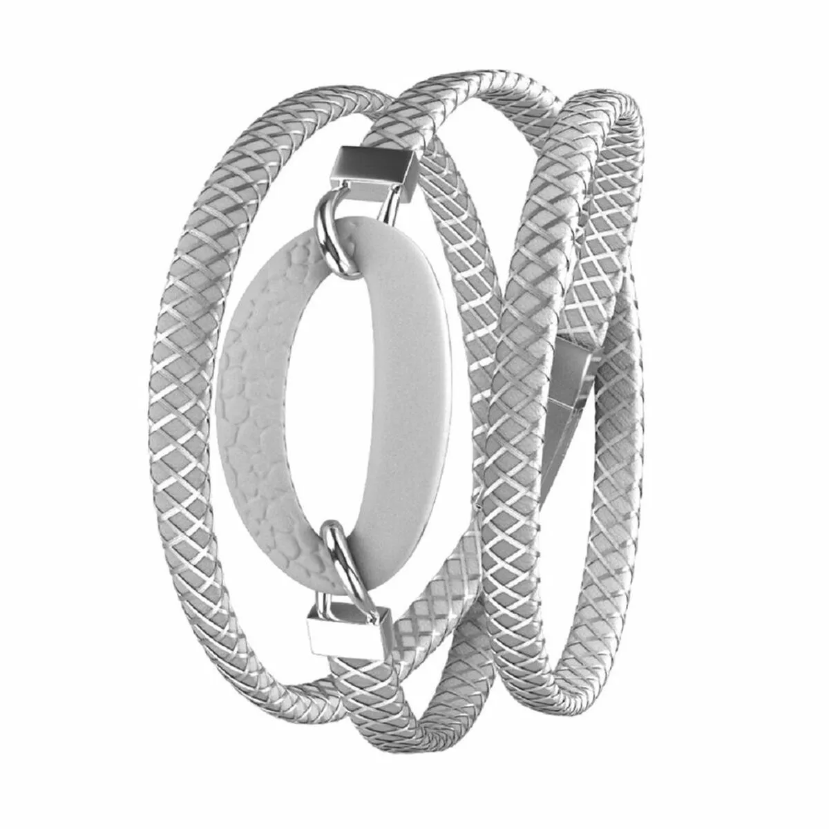 Bracciale Donna Panarea BM1B19 Argentato Argento Bianco (55 cm)