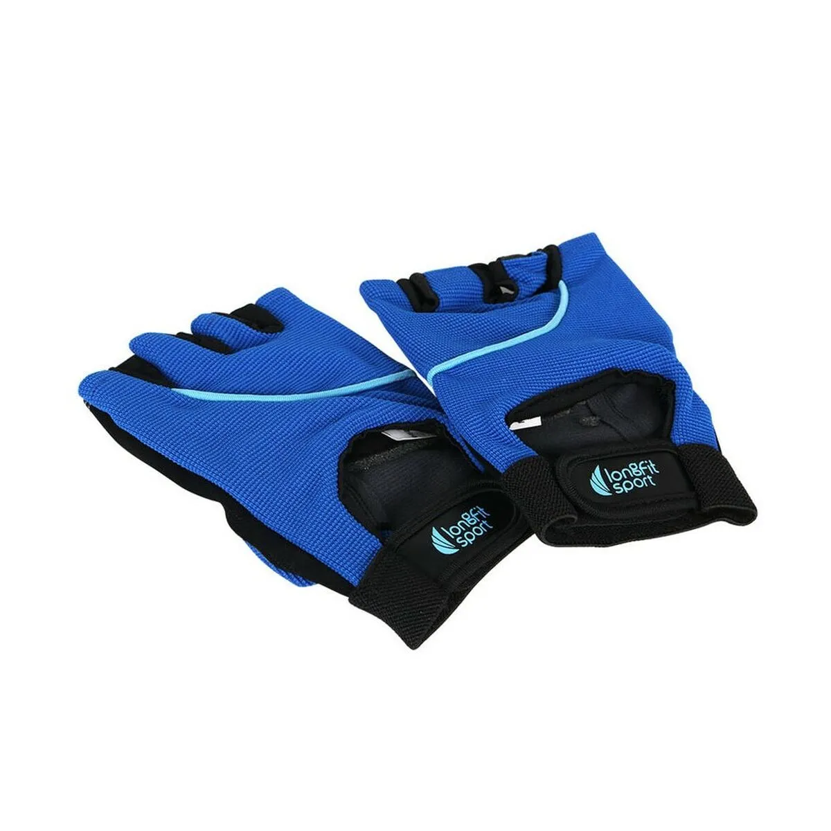 Guanti da Allenamento LongFit Sport Blu/Nero