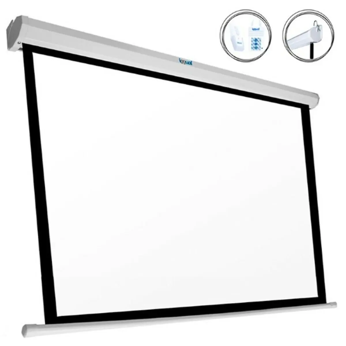 Schermo Elettrico Panoramico iggual Pantalla Elec. Pano. 234x131 cm Cont Remoto 106" (234 x 131 cm)