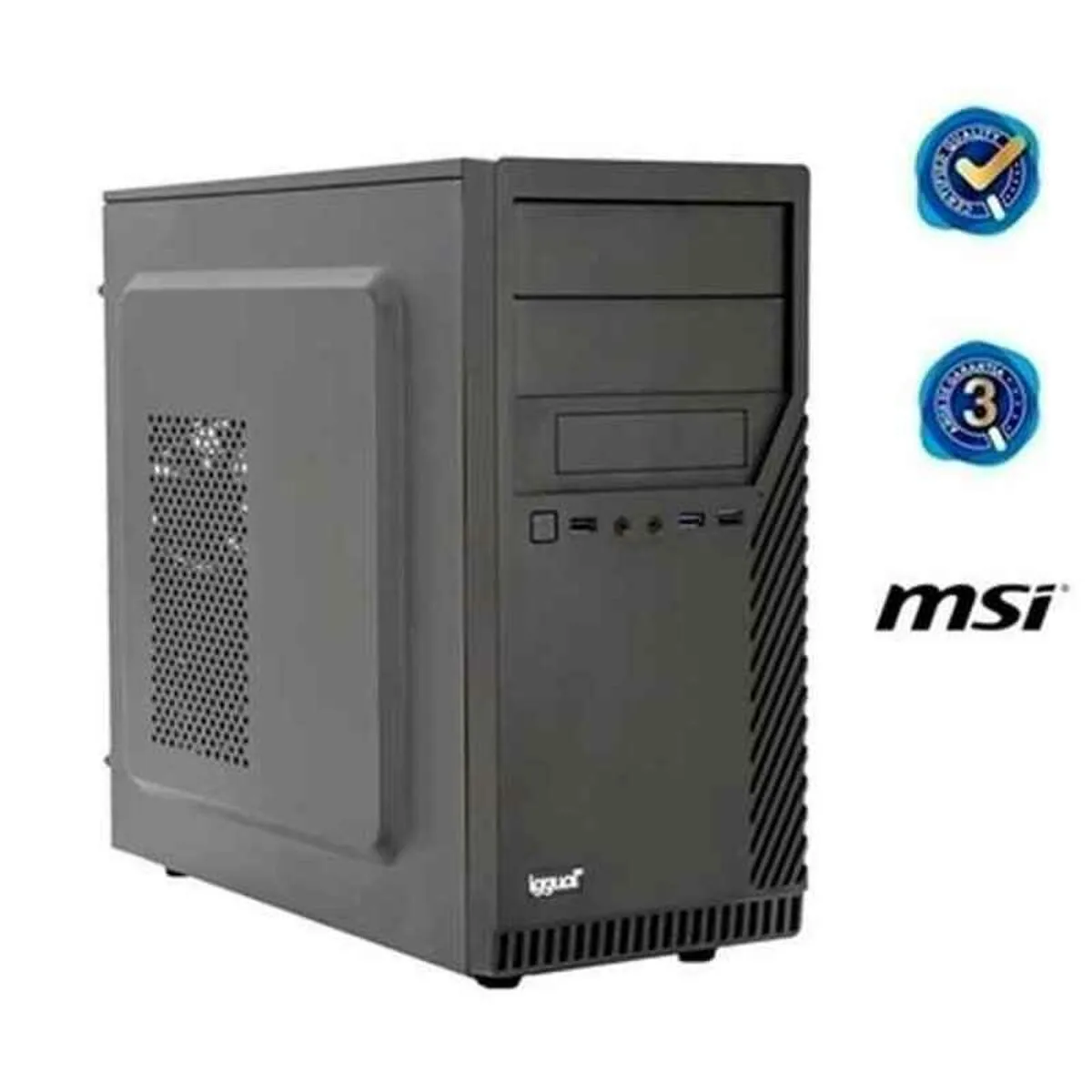 PC da Tavolo iggual PSIPCH512 i3-10100 8 GB RAM 240 GB SSD Integrata Chipset 8 GB RAM 240 GB Intel UHD Graphics 630 Intel UHD Gr