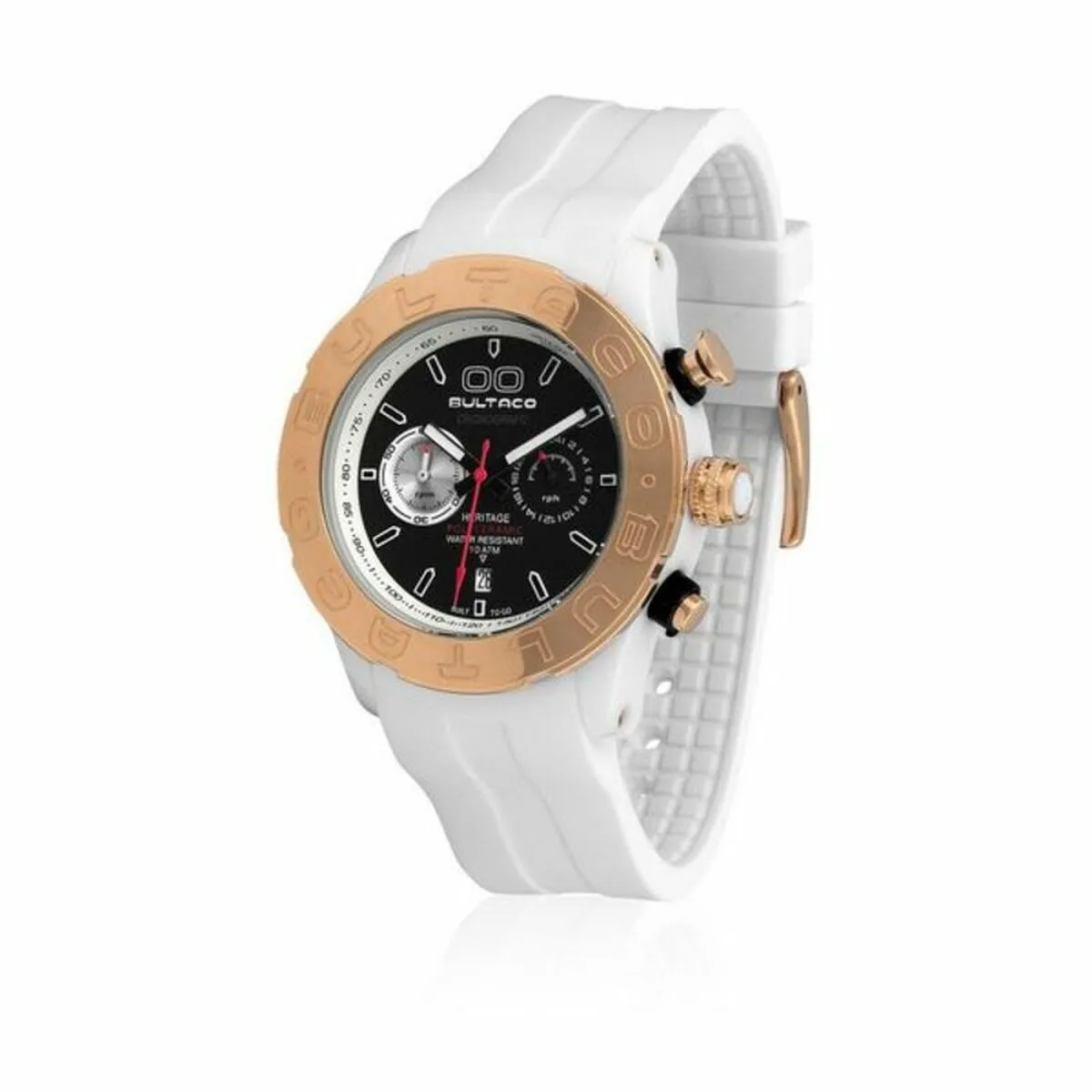 Orologio Uomo Bultaco H1PW43C-CB1 (Ø 43 mm)