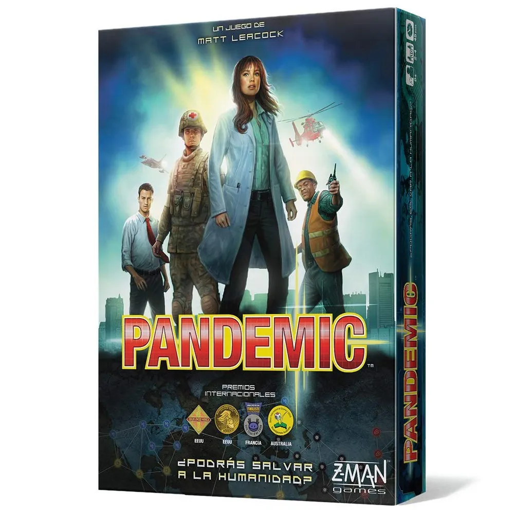 Gioco da Tavolo Pandemic Asmodee ZM7101ES (ES)