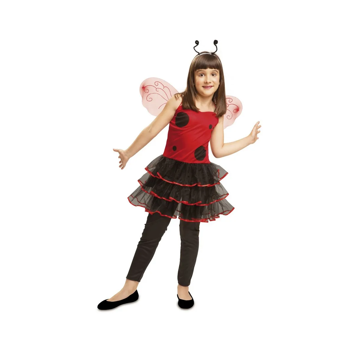 Costume per Bambini My Other Me Coccinella 7-9 Anni