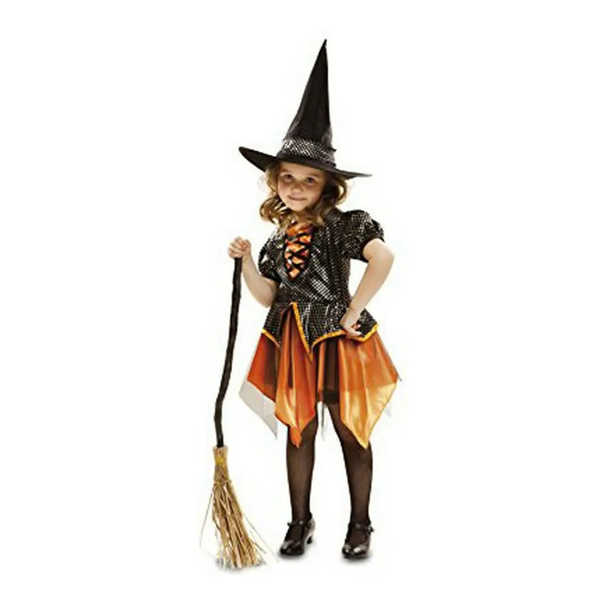 Costume per Bambini Witch 5-6 Anni