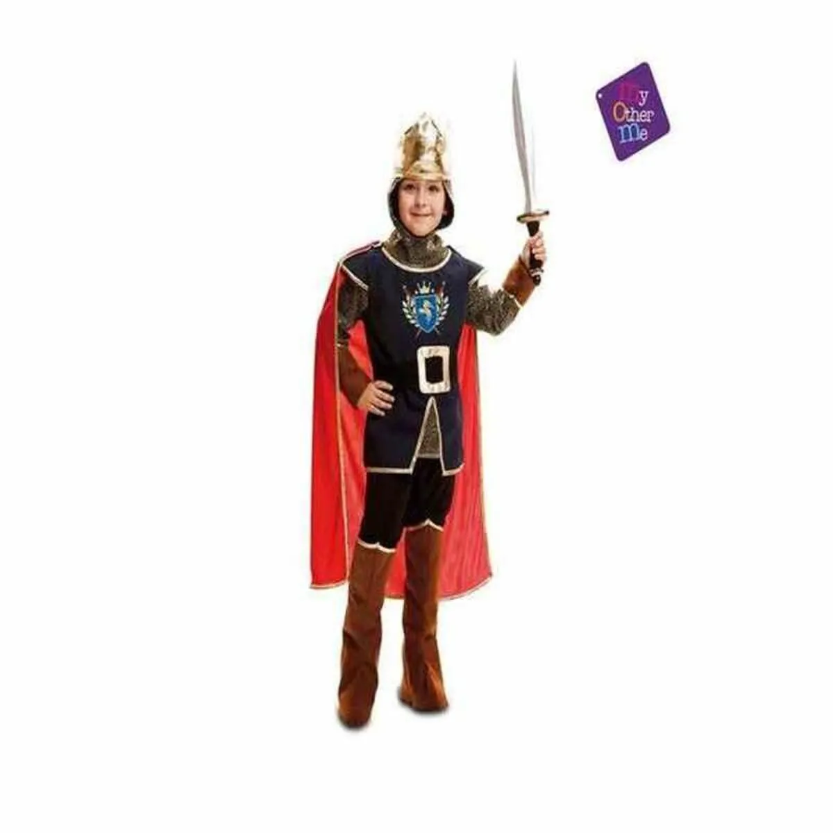 Costume per Bambini My Other Me Cavaliere Medievale 5-6 Anni Multicolore