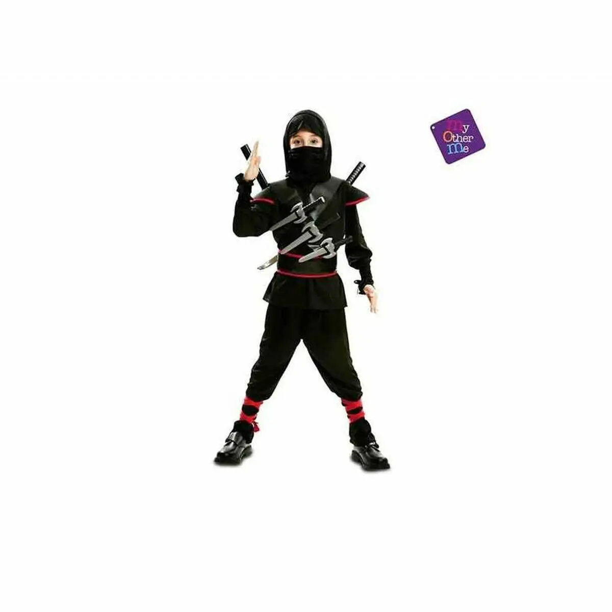 Costume per Bambini Ninja (5 Pezzi)