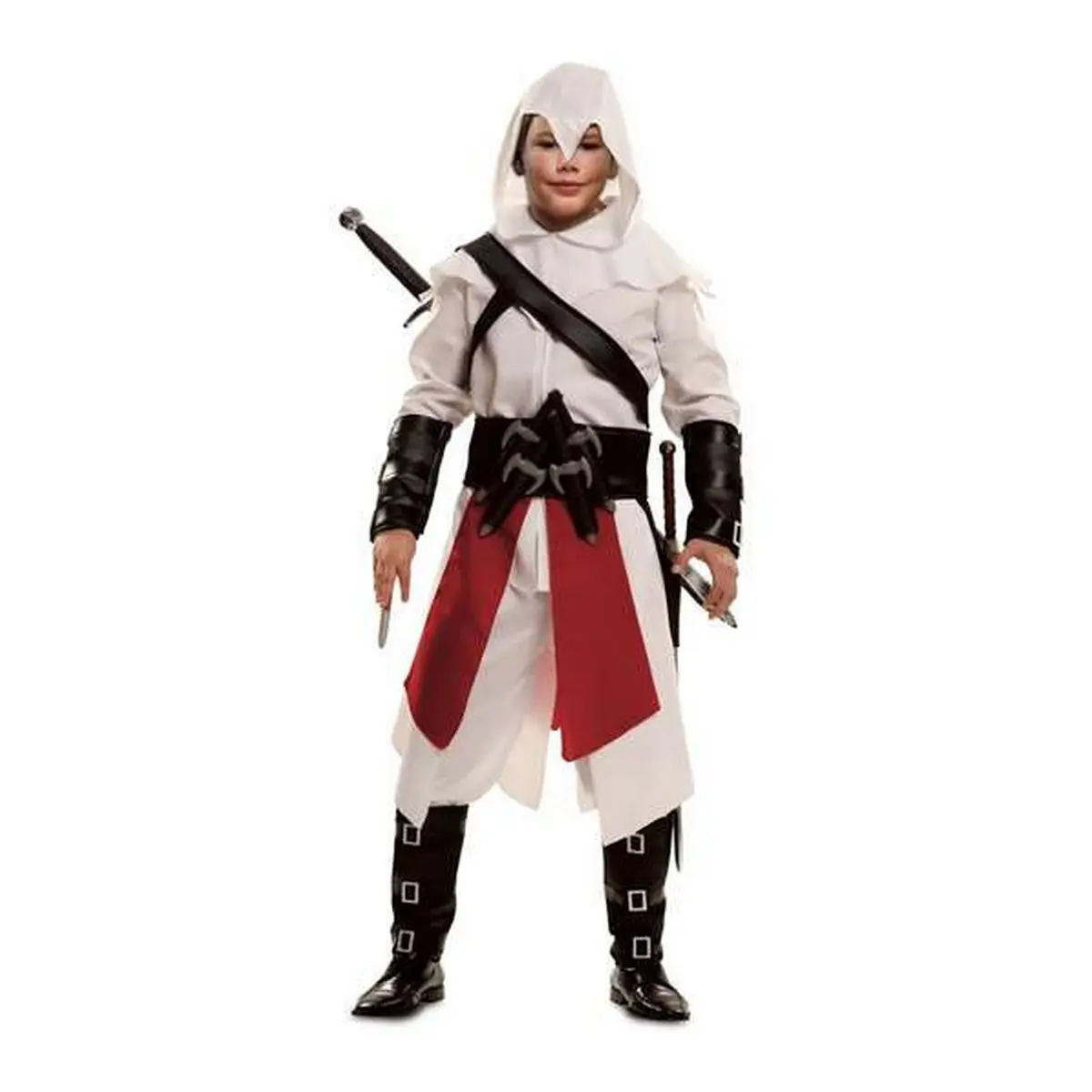 Costume per Bambini Bianco 5-6 Anni Avventuriero medievale