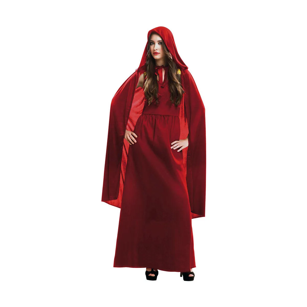 Costume per Adulti My Other Me Strega Rosso M/L (2 Pezzi)