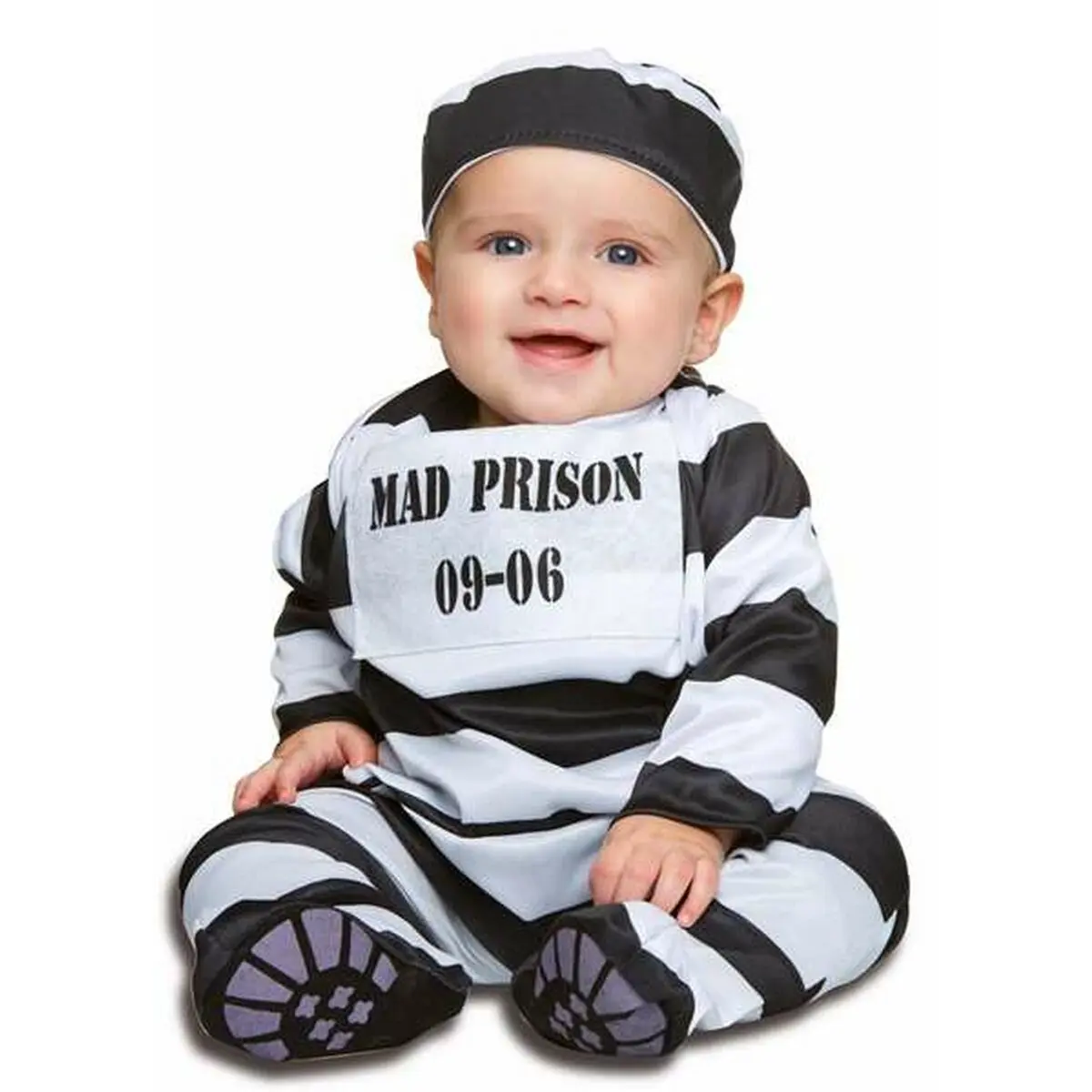 Costume per Neonati My Other Me Carcerato 1-2 anni