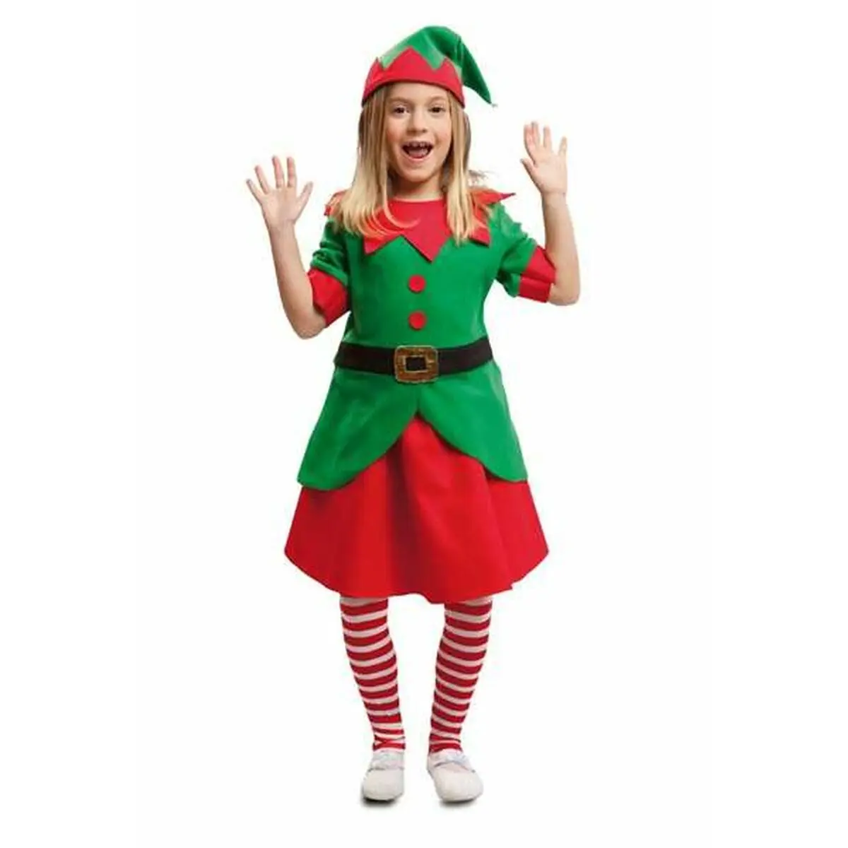 Costume per Bambini My Other Me Verde Elfo 7-9 Anni