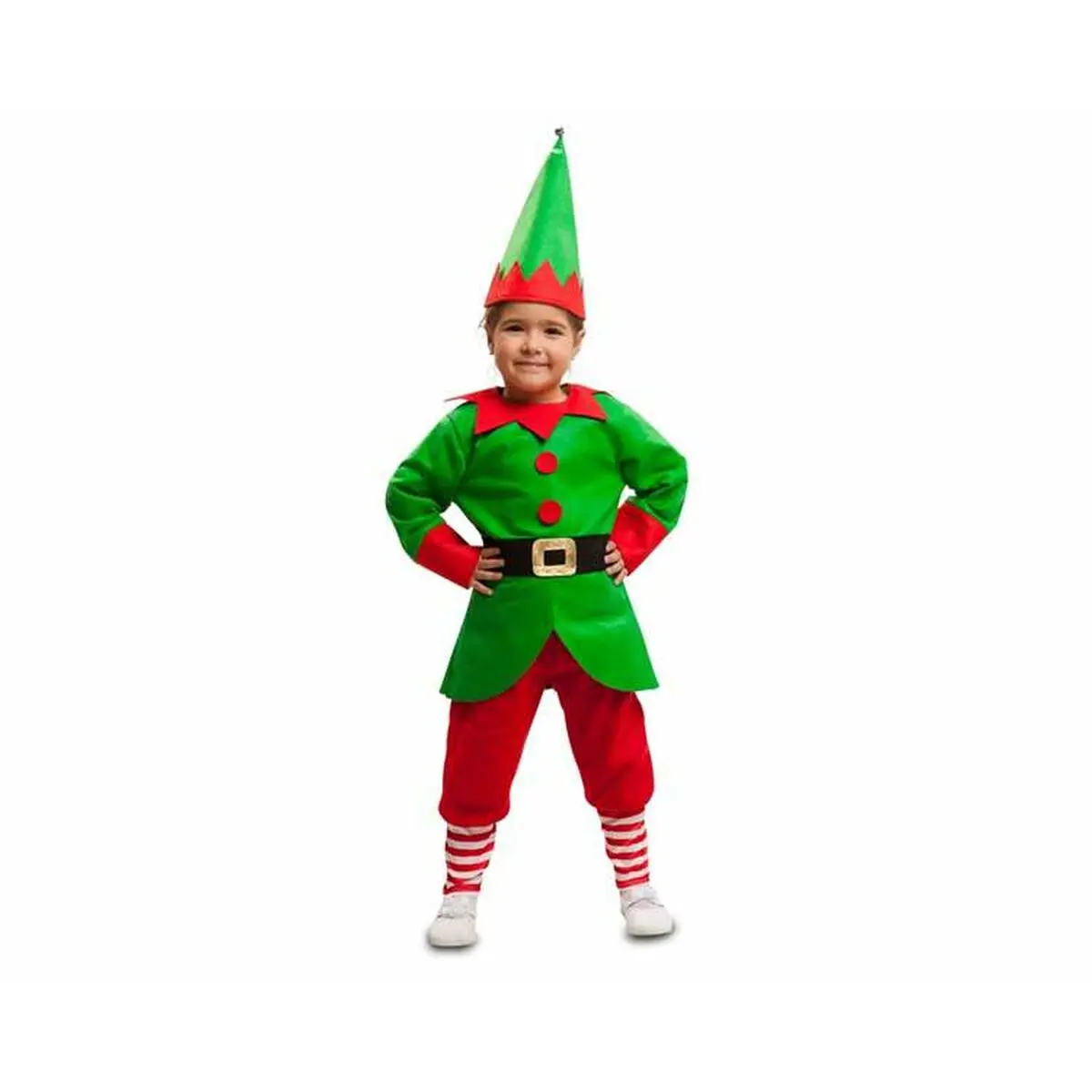 Costume per Bambini My Other Me Verde Elfo 5-6 Anni